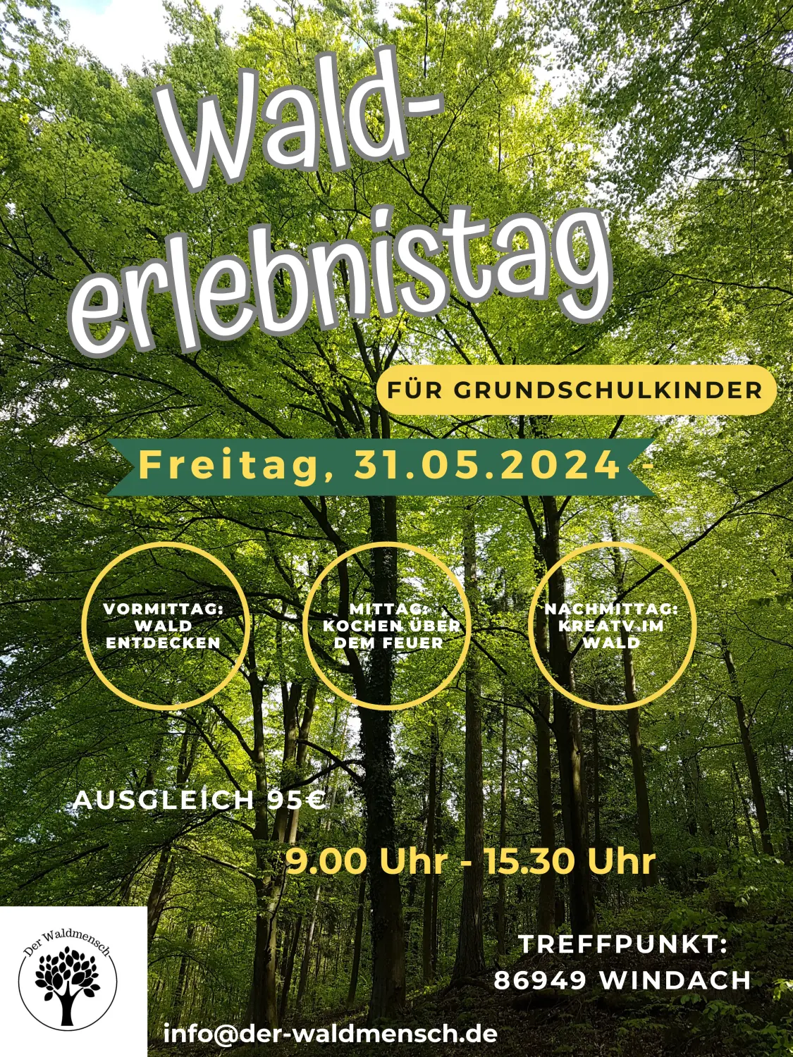 Zertifikat „Der Waldmann“.